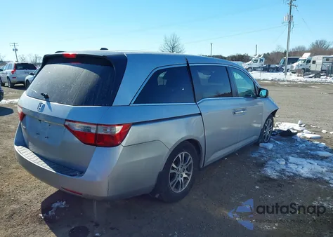 2012 Honda Odyssey Ex-L z USA, uszkodzony, nr VIN 5FNRL5H66CB042361